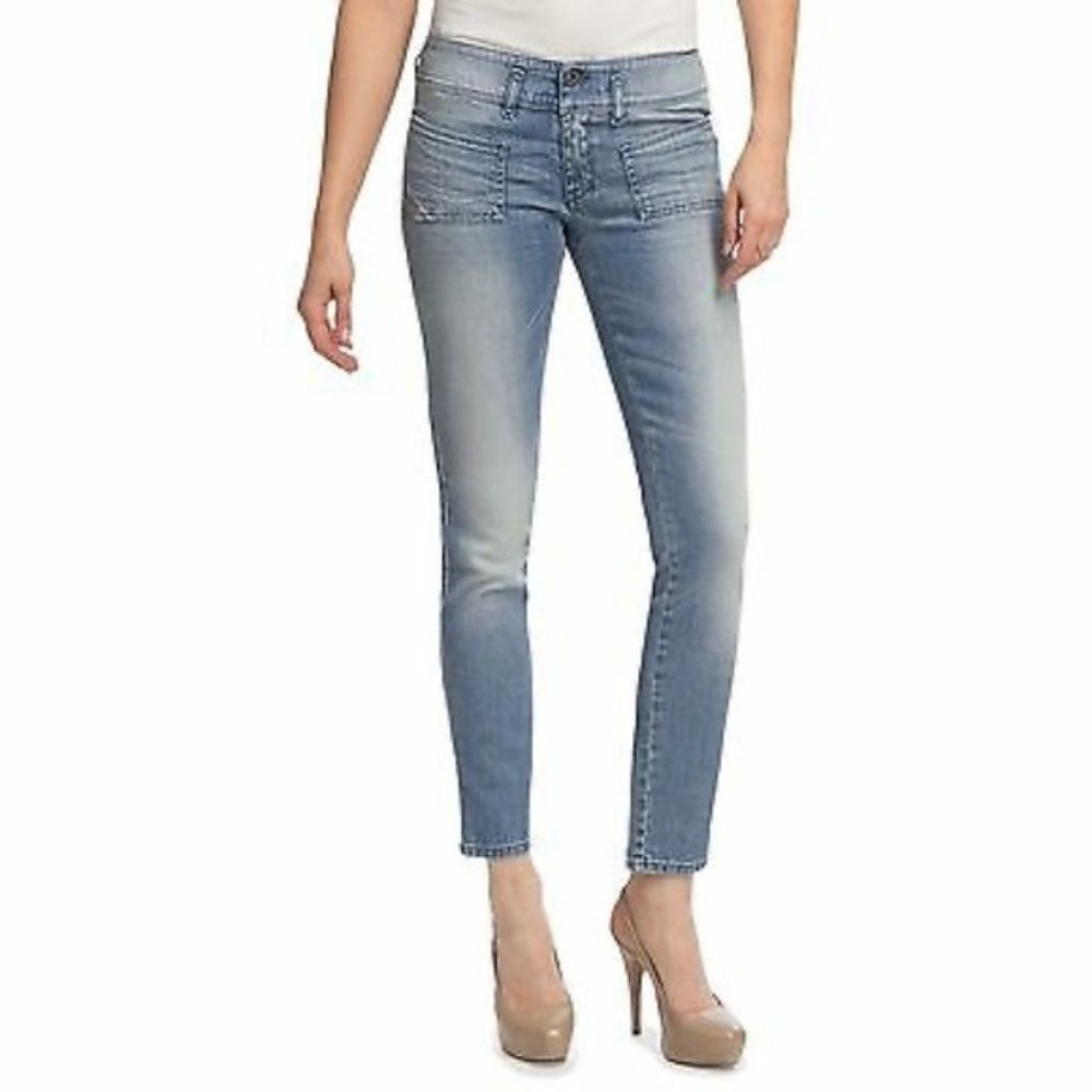 Diesel Husky Slim-Ankle Jeans - HUSHY